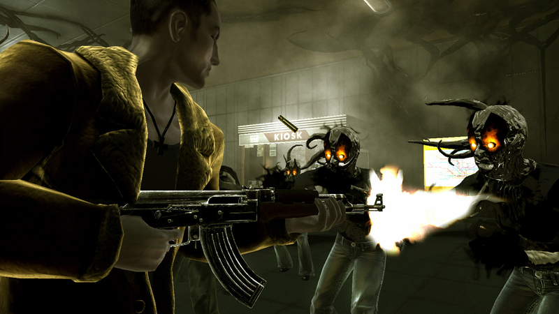 Illustration for article titled Cowboy Scifi Gunslingers Have A Space Age Shoot Out